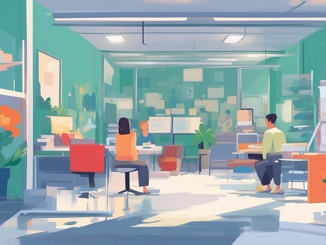 illustration pour back-office